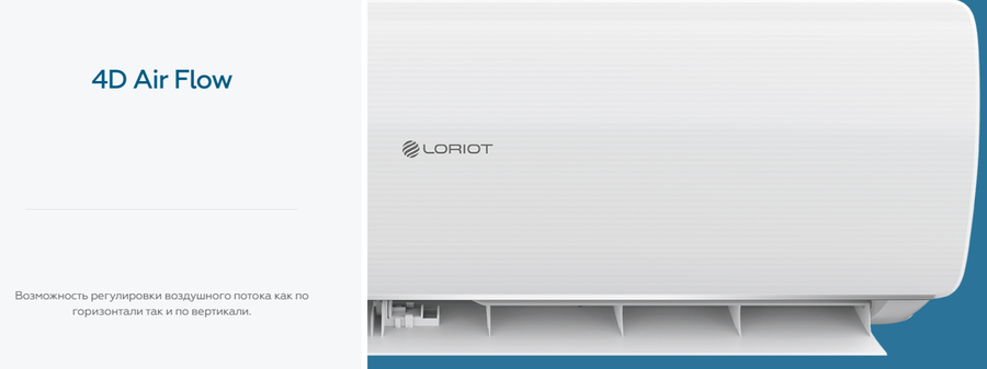 Кондиционер Loriot Diamond White LAC-09MD