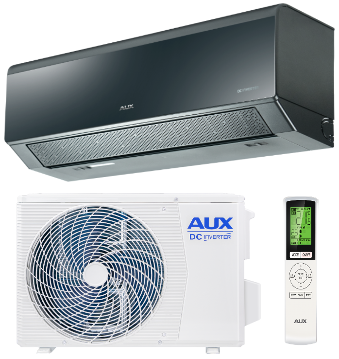 Кондиционер AUX Black Art Progressive ASW-H12A4/CС-R2DI /AS-H12A4/CС-R2DI