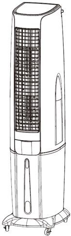 Промышленный мобильный кондиционер Sabiel MH25Н