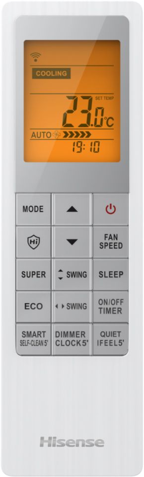 Настенный внутренний блок мульти-сплит системы Hisense VIBE PRO SILVER MULTI AMS-12UW4RWUHD00(S)