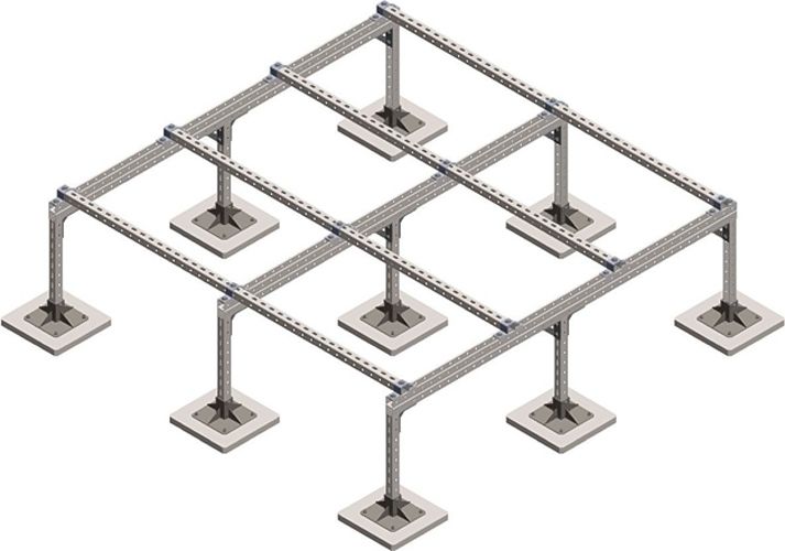 Подставка для кондиционера Опорные Технологии Опорная рама для агрегатов массой до 500кг.