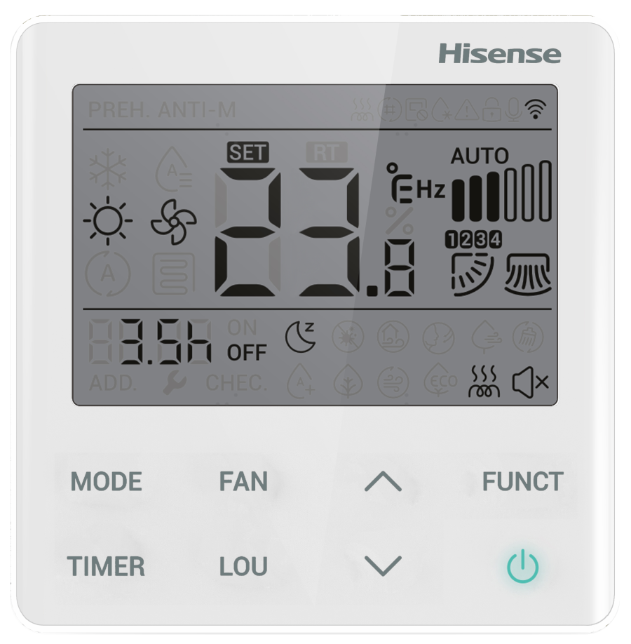 Проводной пульт управления Hisense YXE-E01U(Е)