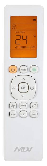 Кондиционер Mdv Aurora Design MDSA-09HRN8/MDOA-09HN8 Silver