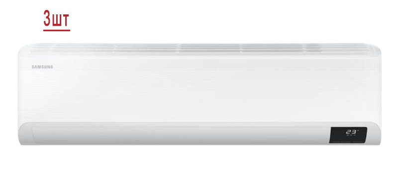 Мульти сплит-система на 3 комнаты Samsung Free Match AJ068TXJ3KH/EA/AJ025TNTDKH/EA*3