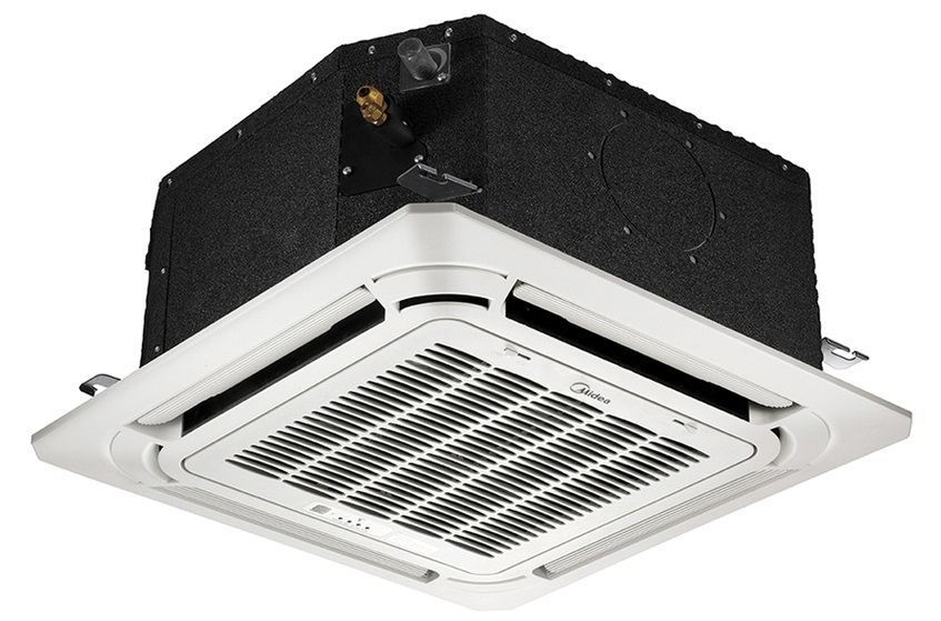 Кассетный кондиционер Midea MCA3-18HRN1-QB6/MOX330U-18HN1-QB6/-40/T-MBQ4-03E