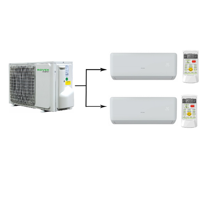 Мульти сплит-система на 2 комнаты Rovex Free Match 2M14UIHA1/RS-M07IHA1*2