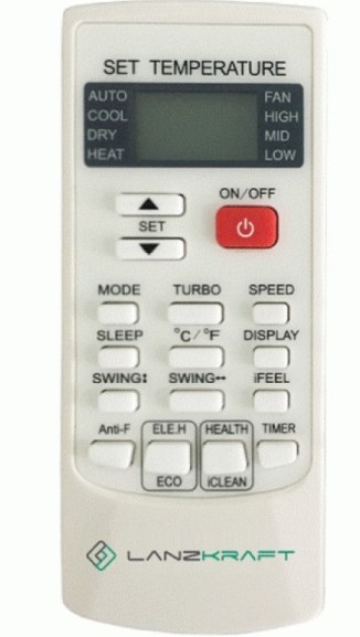 Кассетный кондиционер Lanzkraft LHC-170YA/LHO-170YA