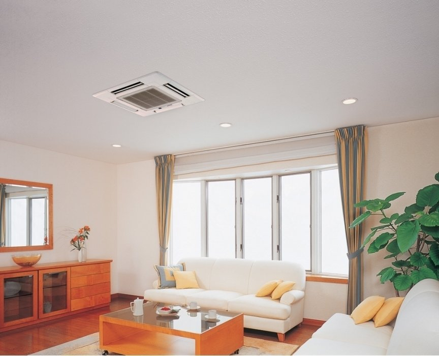 Кассетный кондиционер General Climate GC/GU-4C48HRN2