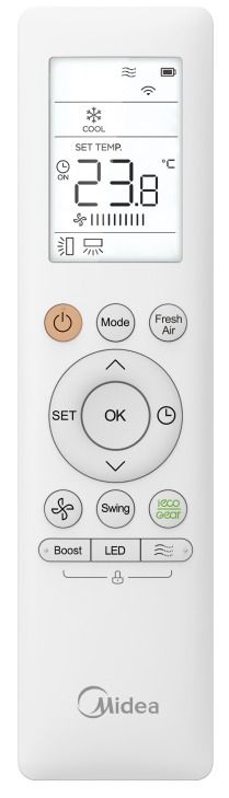 Кассетный кондиционер Midea MCD1-48HRFNX(GA)-B/MOA1U-48FQN8G1/T-MBQ4-04AWD