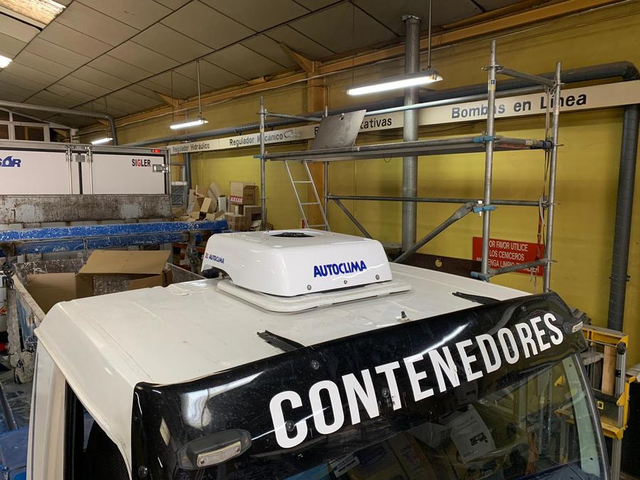 Автомобильный мобильный кондиционер Autoclima Modula RT SLIM 24В