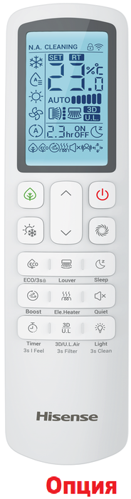 Канальный внутренний блок мульти-сплит системы Hisense Free Match ADT-12UX4RBL8 Wi-Fi