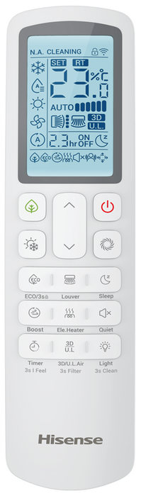 Напольно-потолочный кондиционер Hisense Heavy EU AKT-09UR4RK8/AUW-09U4RS8