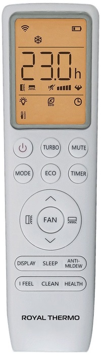 Кондиционер Royal Thermo Barocco RTBI-24HN8_V2/black