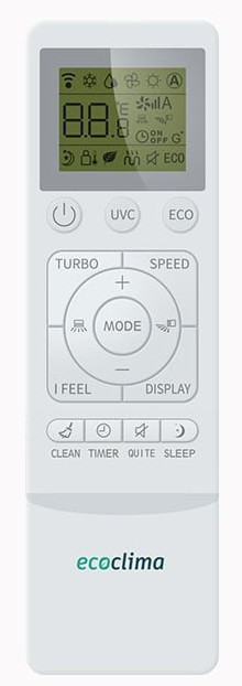 Внешний блок мульти сплит-системы на 3 комнаты Ecoclima Multi line R32 Free Match  СM3-H22/4DR2
