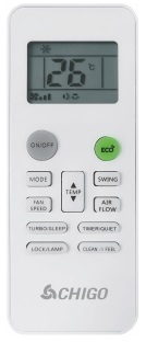 Кондиционер Chigo Sunrise CS-35V3G-1K268/White