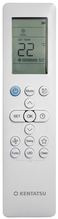 Кондиционер Kentatsu Kanami KSGAB26HZRN1W/KSRAB26HZRN1