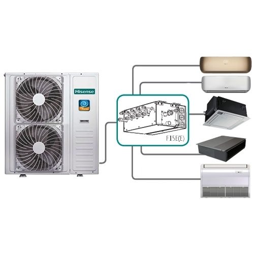 Внешний блок мульти сплит-системы на 5 комнат Hisense Free Match  AMW-60U6SP