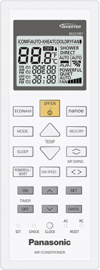 Кондиционер Panasonic Design silver CS-XZ35TKEW/CU-Z35TKE
