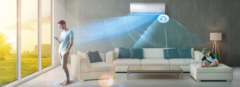 Мульти сплит-система на 2 комнаты Haier Flexis Super Match 2U40S2SM1FA/AS25S2SF2FA-W/AS25S2SF2FA-G