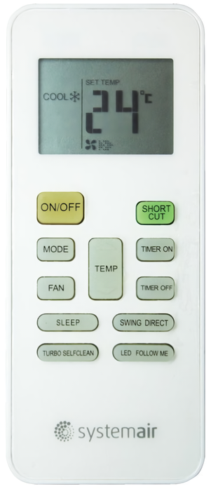 Кондиционер Systemair Sysplit Wall Smart 24 V2 EVO HP Q