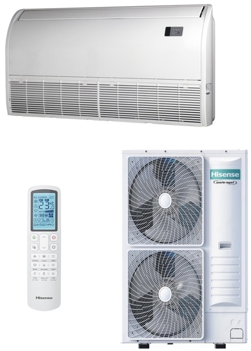 Напольно-потолочный кондиционер Hisense Heavy EU AUV-60UR4RC8/AUW-60U6RW8