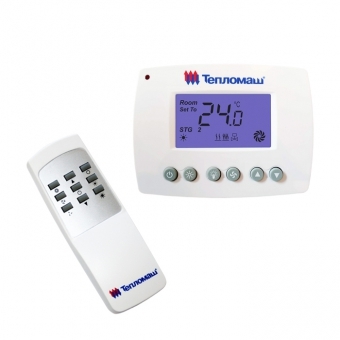 Напольно-потолочный фанкойл до 8 кВт Тепломаш КЭВ-7Ф3,5ПМ