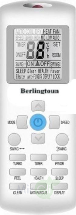 Настенный внутренний блок мульти сплит-системы Berlingtoun BМI-07AIN1