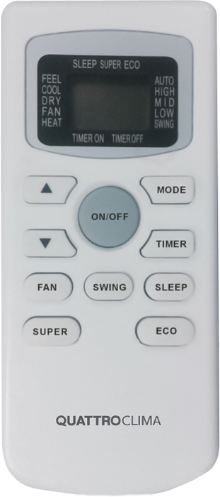 Кондиционер QUATTROCLIMA Monsone QV-M12WBE/QN-M12WBE