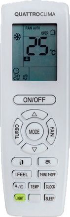 Кондиционер QUATTROCLIMA Lanterna QV-LA24WBE/QN-LA24WBE