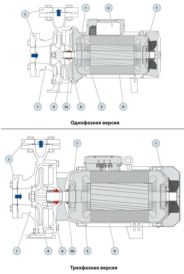 Центробежный насос Pedrollo F 32/160B