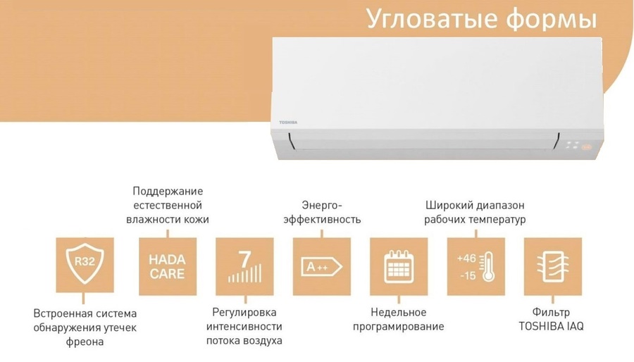Настенный внутренний блок мульти сплит-системы Toshiba RAS-B16G3KVSG-E