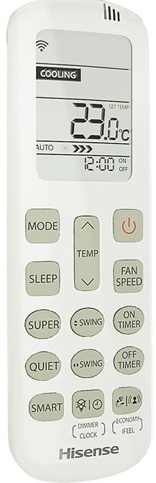 Кондиционер Hisense Zoom AS-09UW4RYRKB05 WI-FI