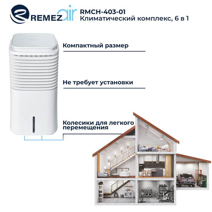 Климатический комплекс REMEZair RMCH - 403-01