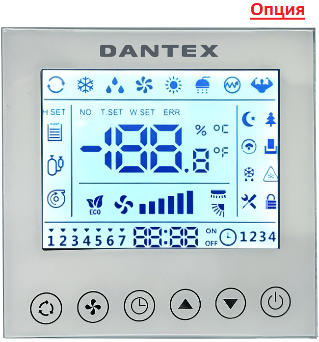 Напольно-потолочный кондиционер Dantex City RKD-36CHTNI/RKD-36HTNIE-W