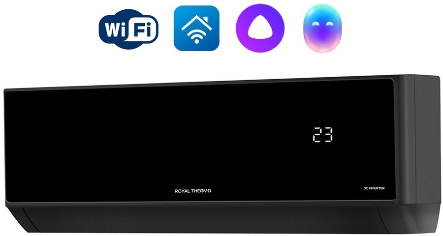Кондиционер Royal Thermo Barocco RTBI-24HN8_V2/black