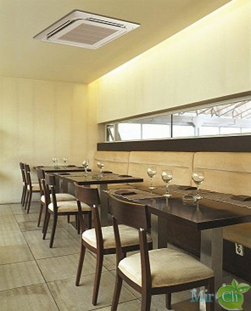 Кассетный кондиционер Hisense AUC-48UX4SFA/AUW-48U6SP1