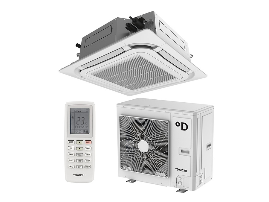 Кассетный кондиционер Daichi DA140ALCS1R/DF140ALS3R/DPC06L