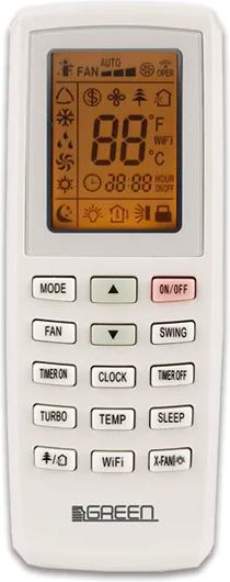 Кондиционер Green Hit GRI-36HH2/GRO-36HH3