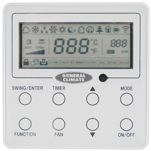 Канальный кондиционер General Climate GC/GU-DN36HWF