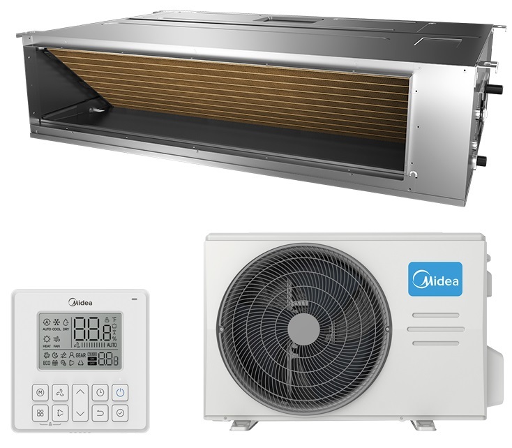 Канальный кондиционер Midea MTI-24HW1N1P-Q(A)/MOX431U-24HN1-Q/-40