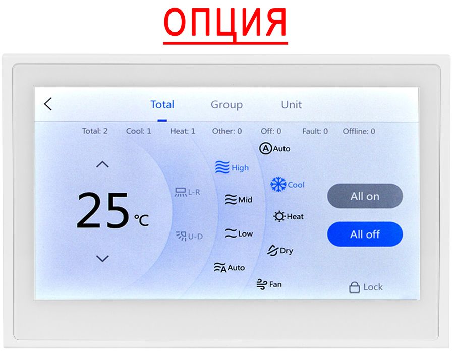 Напольно-потолочный кондиционер Ballu BLCI_A_CF/in-48HN8_V3