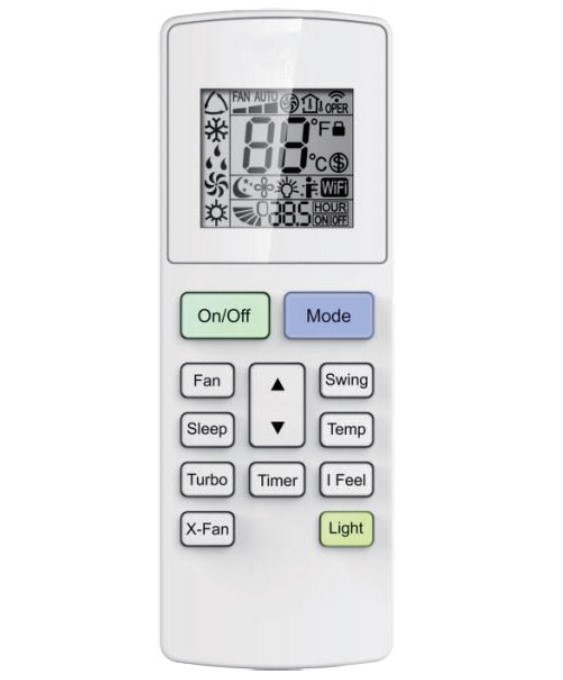 Настенный внутренний блок мульти сплит-системы General Climate MARS GC-MR24HRI