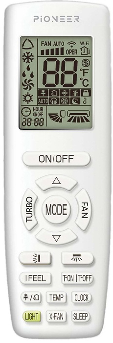 Кондиционер Pioneer Artis KFRI20LW/KORI20LW Nord-30