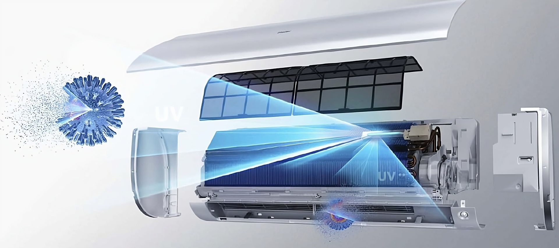 Настенный внутренний блок Haier Flexis AS25S2SF3FA-W
