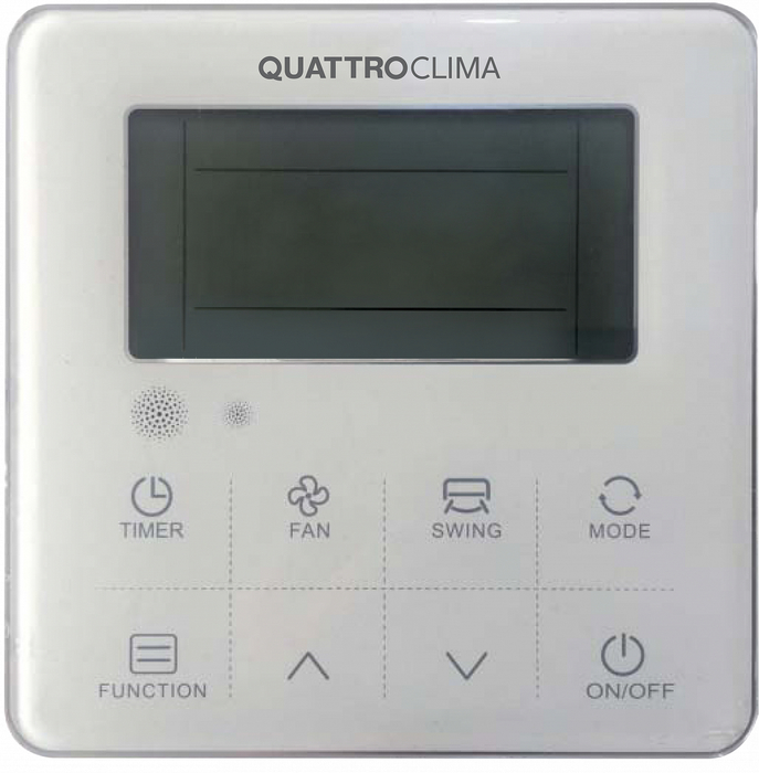 Кассетный кондиционер QUATTROCLIMA QV-I36CG1/QN-I36UG1/QA-ICP12