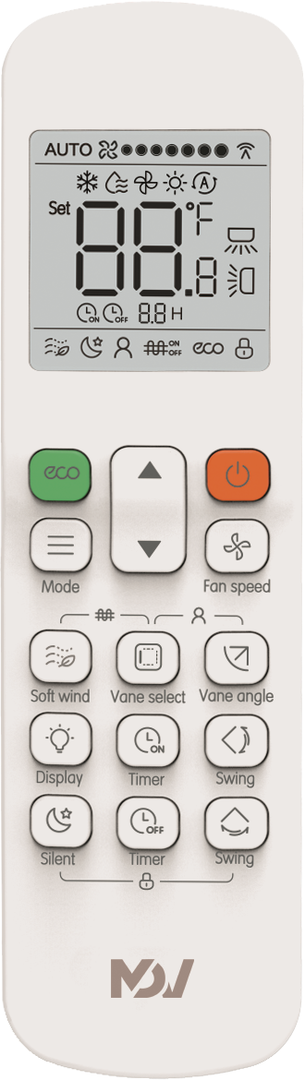 Кассетный фанкойл до 5 кВт Mdv MDKD-400R/MDV-MBQ4-03B