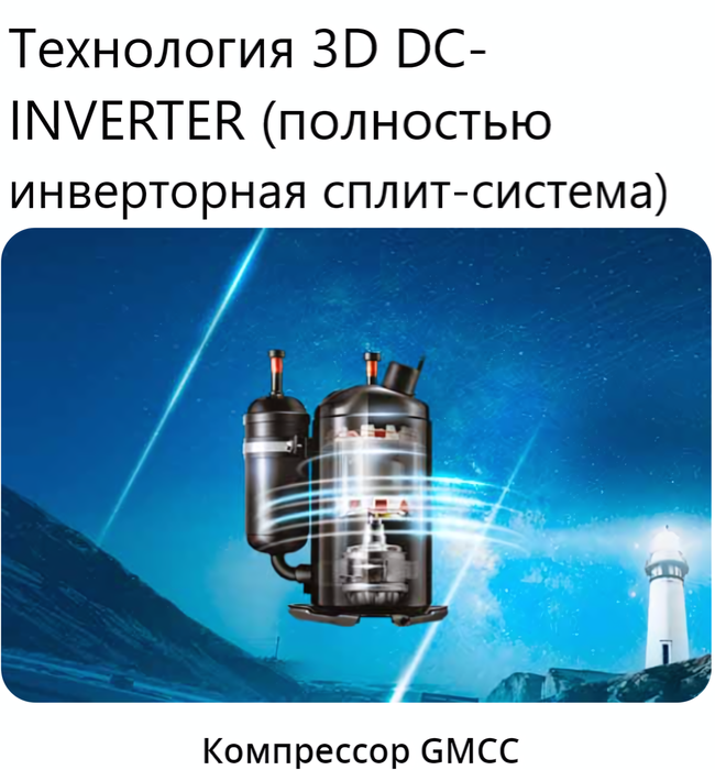 Внешний блок мульти сплит-системы на 5 комнат Mdv Free match MD5O-42HFN8