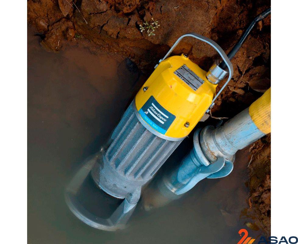 Грязевой насос WEDA S60N 400В под шланг 4"