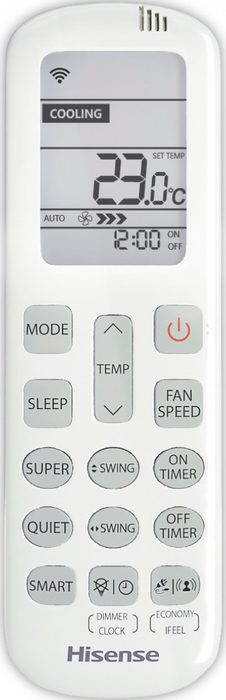 Настенный внутренний блок мульти сплит-системы Hisense Design Free Match AMS-09UR4SVETG67(R) SILVER