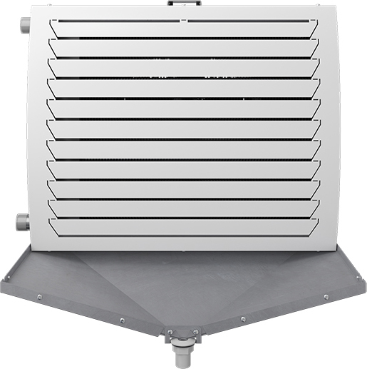 Настенный фанкойл до 8 кВт Тепломаш КЭВ-12Ф4ПМ